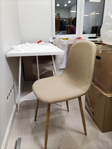 Стул на металлокаркасе Lilu pink / black фото покупателя 58