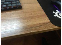 Письменный стол Фред Лофт черный матовый / дуб делано темный фото покупателя 6