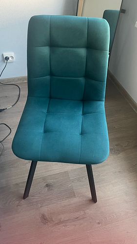 Комплект стульев Чилли 4 шт темно-серый / черный фото покупателя 151