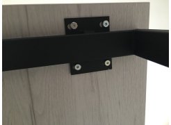 Стол Лота Лофт 140 25 мм черный матовый / бетон фото покупателя 225