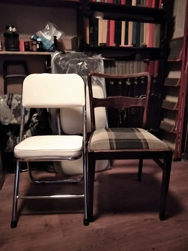 Стул Chair раскладной бежевый фото покупателя 15