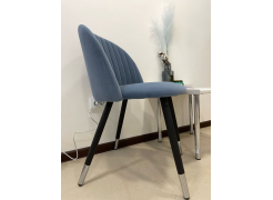 Стул на металлокаркасе Gabi 1 gray / black фото покупателя 962