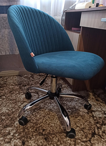 Компьютерное кресло Melody молочное фото покупателя 52