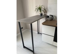 Барная стойка Дилан Лофт 120х60х90 бетон фото покупателя 122