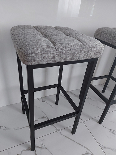 Барный стул Лофт линкольн белый / белый матовый фото покупателя 314