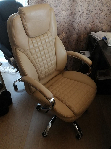 Компьютерное кресло Herd темно-бежевое фото покупателя 61