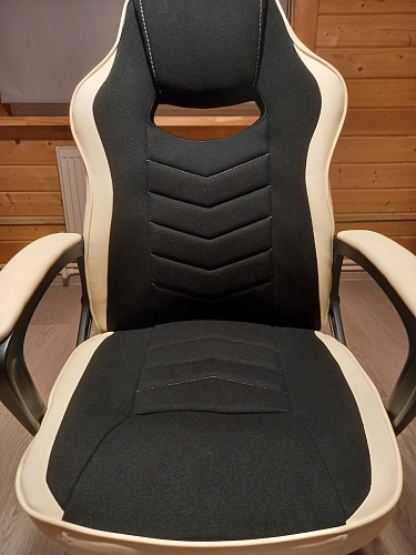 Компьютерное кресло Gamer черное / серое фото покупателя 158