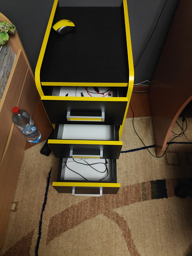 Тумба Ханна черная / красная - Уцененный экземпляр фото покупателя 144