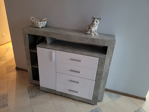 Комод Mирандa atelier / белый глянец фото покупателя 47