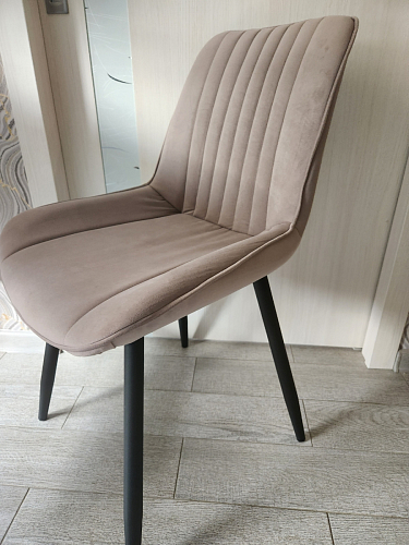 Комплект стульев Седа К 4 шт латте / черный фото покупателя 335