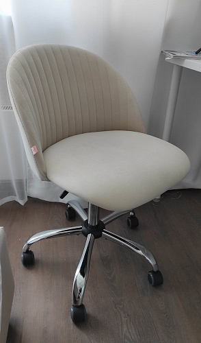 Компьютерное кресло Melody/Мелоди молочное фото покупателя 107