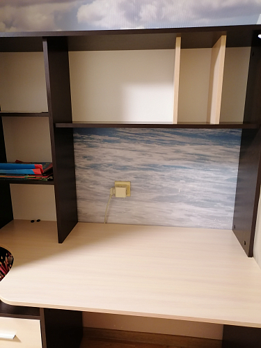 Письменный стол КСТ-16 левый венге / беленый дуб фото покупателя 133