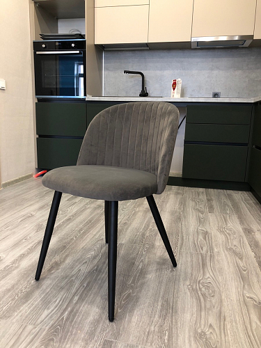 Стул на металлокаркасе Gabi wine red / black фото покупателя 720