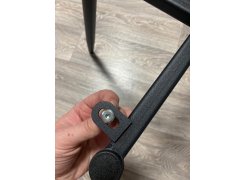 Стул на металлокаркасе Седа К крутящийся светло-серый  / белый фото покупателя 184