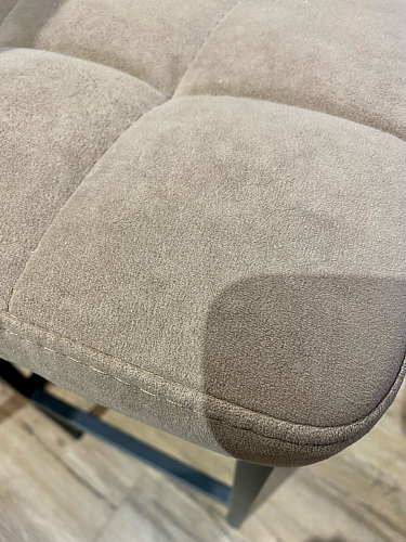 Барный стул Лофт ткань канди грей / черный матовый фото покупателя 225