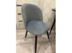 Стул на металлокаркасе Gabi blue / black фото покупателя 466