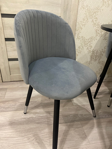 Стул на металлокаркасе Gabi wine red / black фото покупателя 467