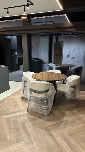 Деревянный стол Барел 89 белый / белый фото покупателя 15