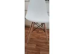 Пластиковый стул Eames PC-015 серо-голубой / дерево фото покупателя 288