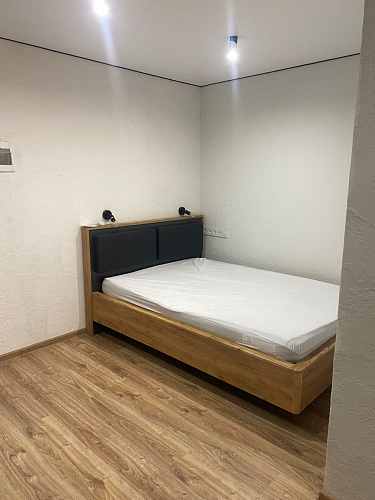 Двуспальная кровать Клауд 160х200 парящая дуб крафт золотой / антрацит фото покупателя 416