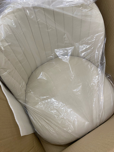 Стул на металлокаркасе Gabi 1 dark gray / black фото покупателя 855