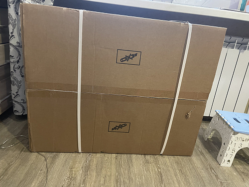 Компьютерное кресло Driver/Драйвер кожзам черный / ткань синий фото покупателя 94