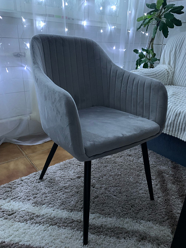 Стул на металлокаркасе Slam розовый фото покупателя 40