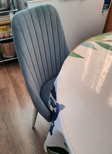 Стул на металлокаркасе Kora black / gray фото покупателя 109