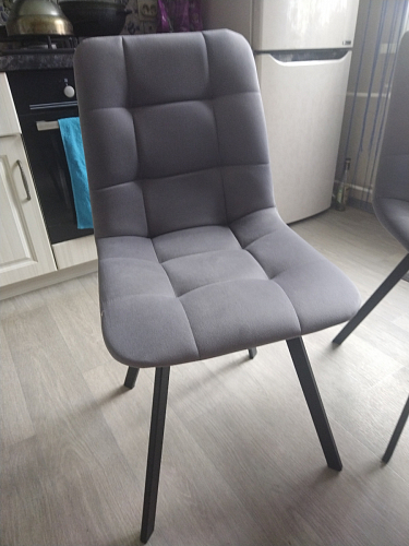 Стул Чилли 2 темно-серый  / черный фото покупателя 1043