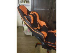 Компьютерное кресло Racer черное / оранжевое фото покупателя 70
