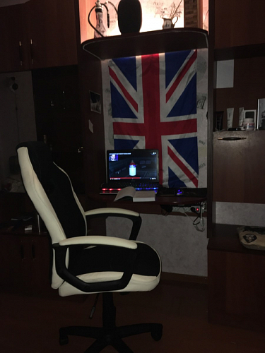 Компьютерное кресло Gamer черное / бежевое фото покупателя 47