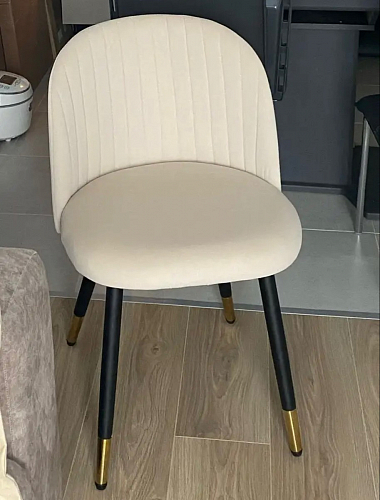 Стул на металлокаркасе Gabi gray / black фото покупателя 779