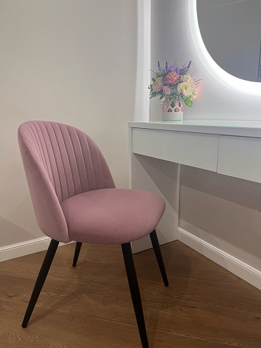 Стул на металлокаркасе Gabi gray / black фото покупателя 14