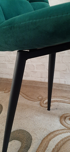 Комплект стульев Чилли 2 шт бежевый / черный фото покупателя 1295