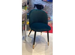 Стул на металлокаркасе Gabi 1 бежевый / черный с серебряными наконечниками фото покупателя 698