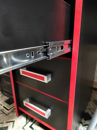 Тумба Ханна черная / красная - Уцененный экземпляр фото покупателя 126