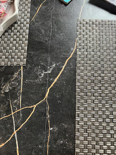 Стол Форли дуб рошелье / черный матовый фото покупателя 4