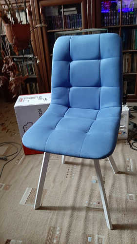 Комплект стульев Чилли 4 шт темно-серый / черный фото покупателя 58