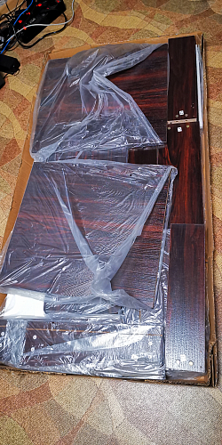 Компьютерный стол Erida white фото покупателя 3