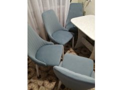 Стул на металлокаркасе Kora beige / black фото покупателя 159