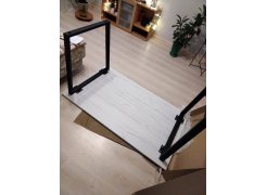 Стол Лота Лофт 120 25 мм сабия / черный матовый фото покупателя 525