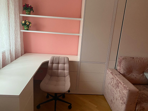 Компьютерное кресло Честер розовый (california 390) / черный фото покупателя 47