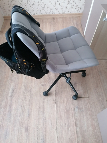 Компьютерное кресло Честер синий (velutto 46 ) / белый фото покупателя 24