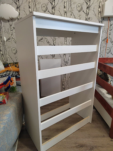 Комод Мадера 1384 лдсп белый фото покупателя 7