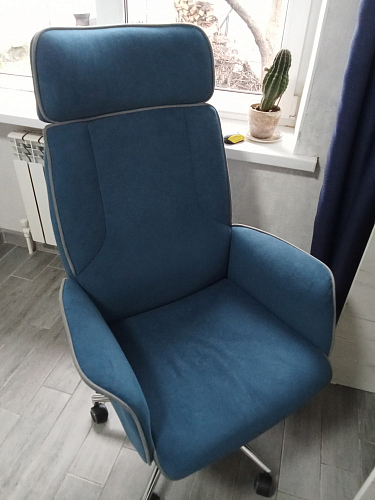 Компьютерное кресло Charm серое фото покупателя 10