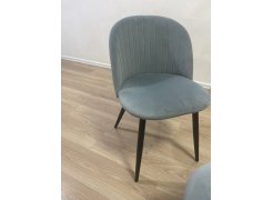 Стул на металлокаркасе Gabi 1 gray / black фото покупателя 710