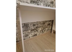 Письменный стол СПм-25 левый белый  - Уцененный экземпляр фото покупателя 27