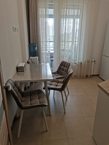 Стул на металлокаркасе Челси велюр коричневый / черный каркас фото покупателя 44