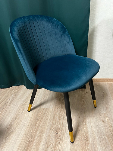 Стул на металлокаркасе Gabi gray / black фото покупателя 713