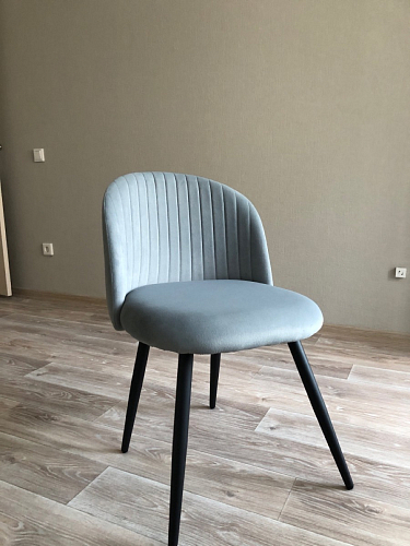 Стул на металлокаркасе Gabi 1 light purple / black фото покупателя 278